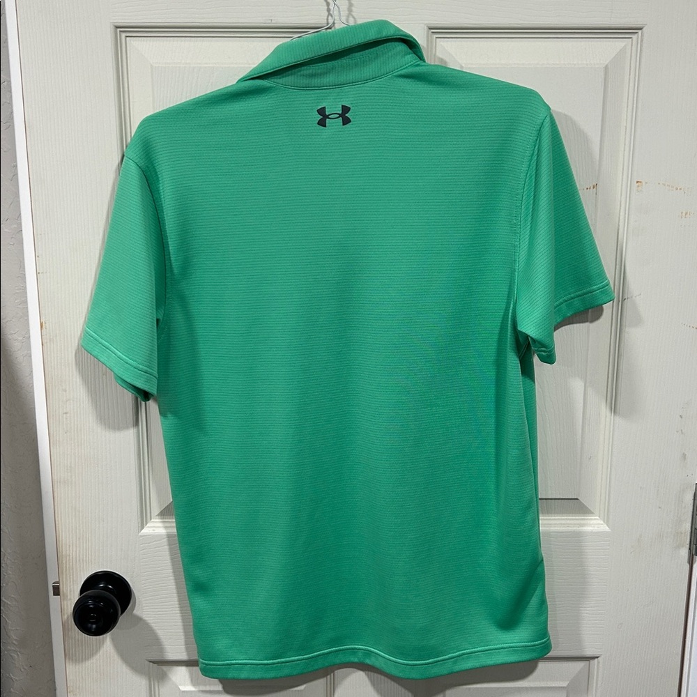Under Armour Men's Green Polo Shirt - Picture 2 of 2